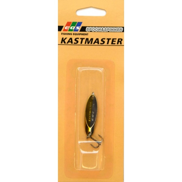Блесна на хищную рыбу, колеблющаяся, EOS Kastmaster W150018, вес 3,5г, цвет GS551003